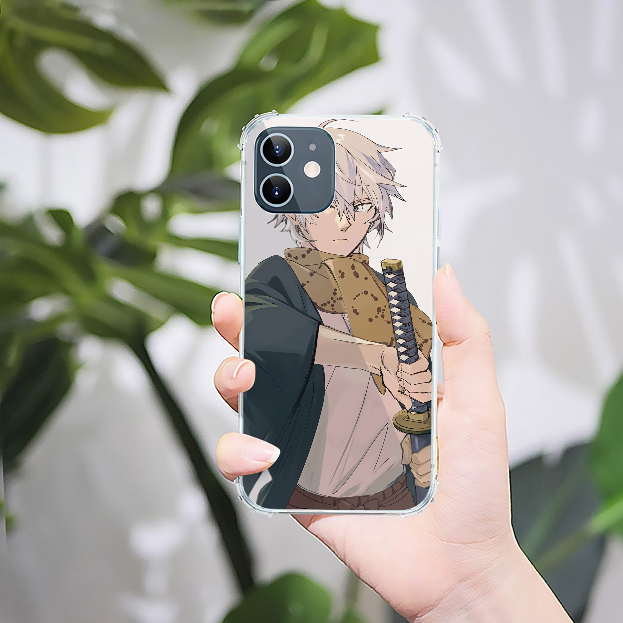 （画像用） 文豪ストレイドッグス Bungo Stray Dogs 【iPhone 12シリーズ対応】透明スマホケース（クリアソフトケース）